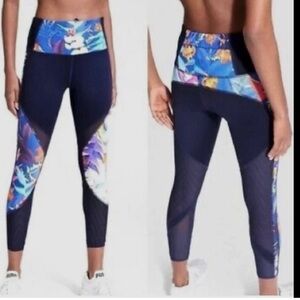 Athleta high rise precision tropical floral leggings tights MP